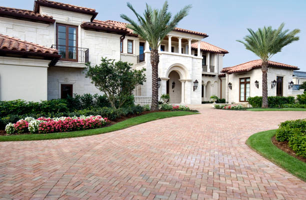 Permeable Paver Driveway in Jena, LA